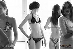 Фотосессия участниц «Имидж 2013» - примерка купальников модного бренда Agua Bendita