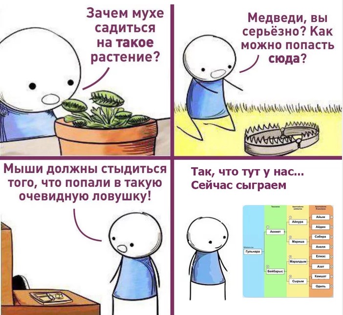 Зачем мухи садятся на людей