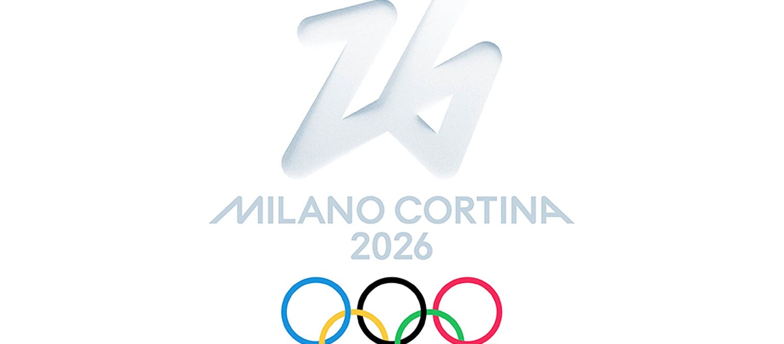 6 июня 2026 года. Зимние Олимпийские игры 2026. Логотип Олимпийских игр 2026. Эмблема зимних Олимпийских игр 2026 года.