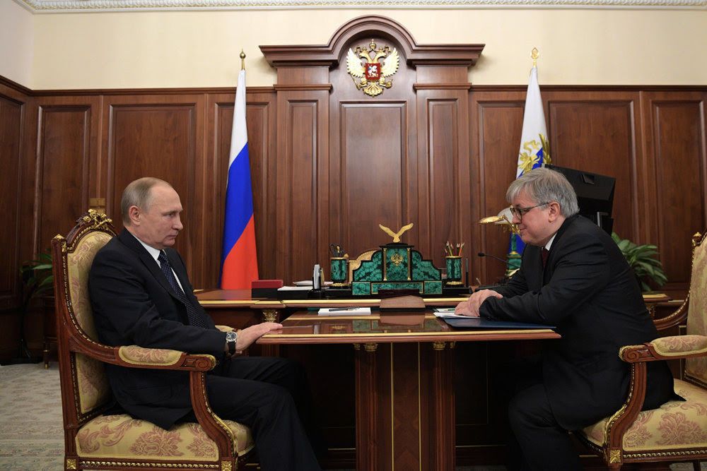 Владимир Путин оценил ход реализации Проекта 5-100 Владимир Путин оценил ход реализации Проекта 5-100