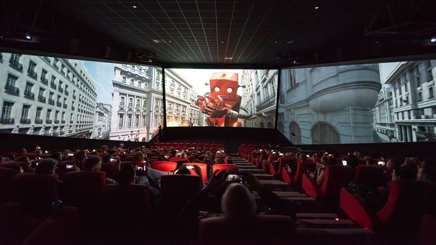 В России откроют первый кинозал в формате ScreenX В России откроют первый кинозал в формате ScreenX