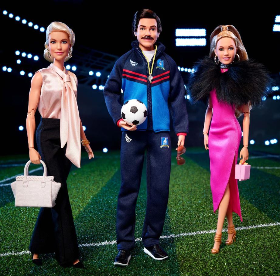 Героев сериала «Тед Лассо» превратили в куклы Барби