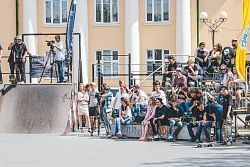 Первенство и чемпионат Тюменской области по скейтбордингу. Фотограф Ася Добровольская