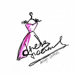 Логотип к шоу-руму "Dress room"