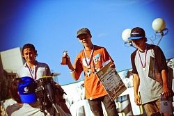 Соревнование по скейтбордингу в Тюмени
