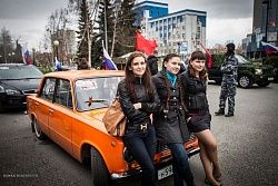 Автопробег 9 мая к памятнику «Труженикам тыла в Великой Отечественной войне»
