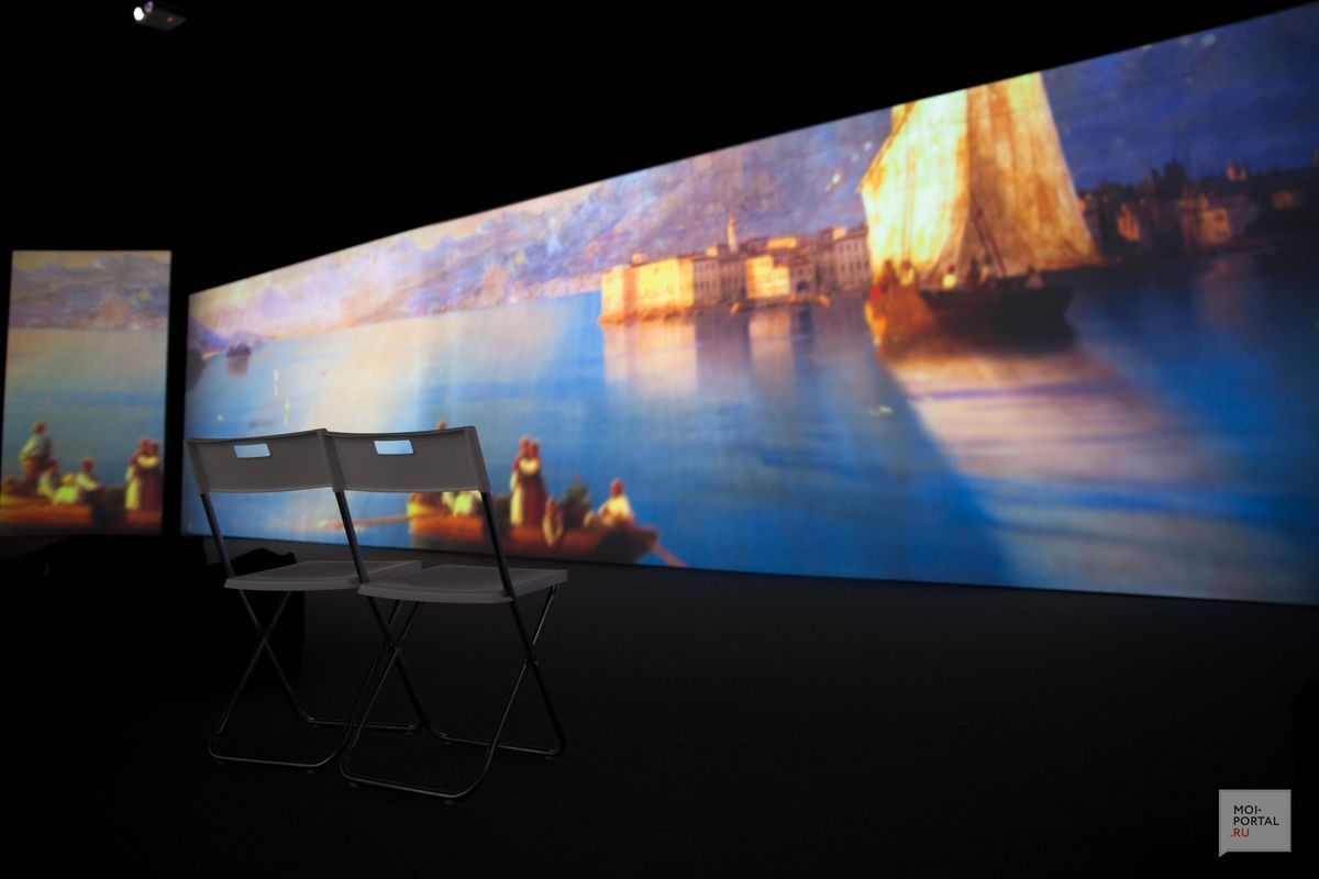 Тюмени показали «Ожившие полотна» Айвазовского